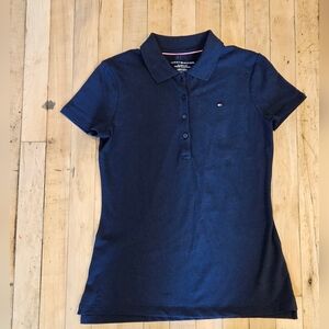 Tommy Hilfiger Women's Navy Polo Shirt
